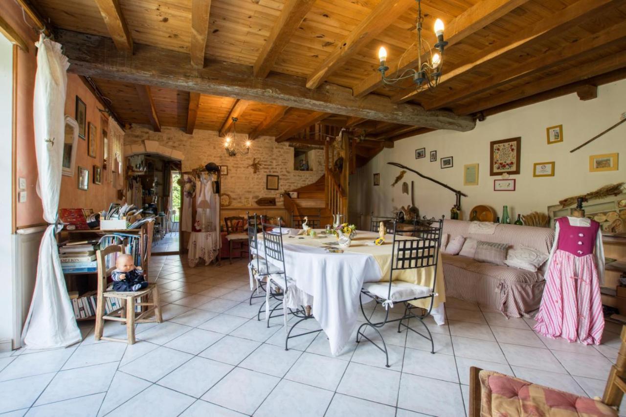 A L'Antan - La Ferme D'Octave Saint-Hilaire-de-Villefranche Exterior foto